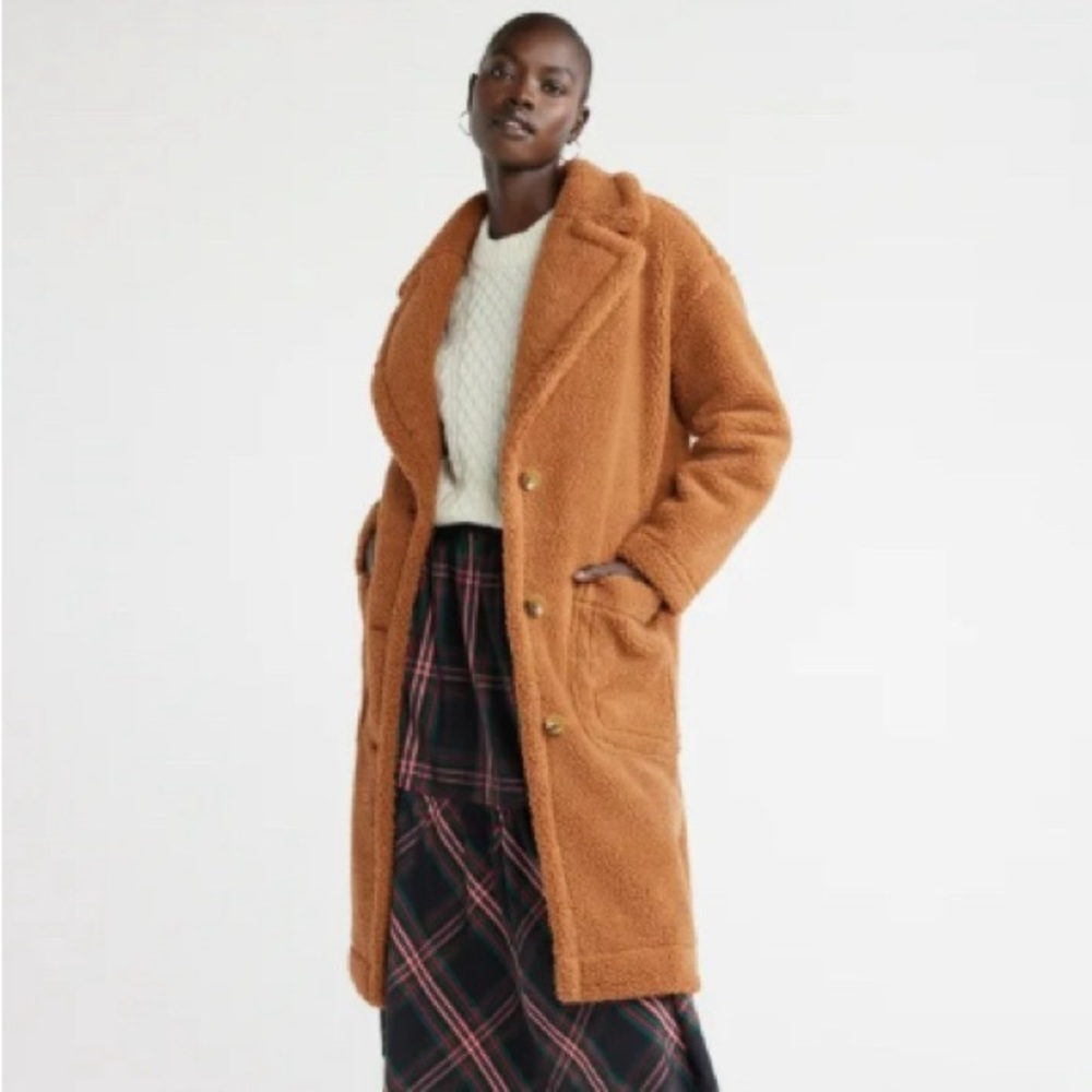 Free Assembly Women's Oversized Teddy Coat